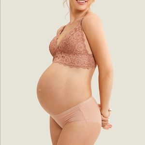 COPY - Momanda Nursing Bra 34B NWT Cream Coffee